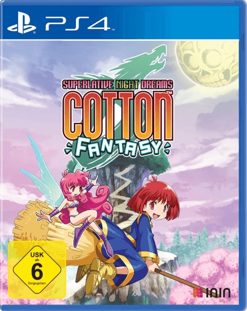 Cotton Fantasy box art for Playstation 4